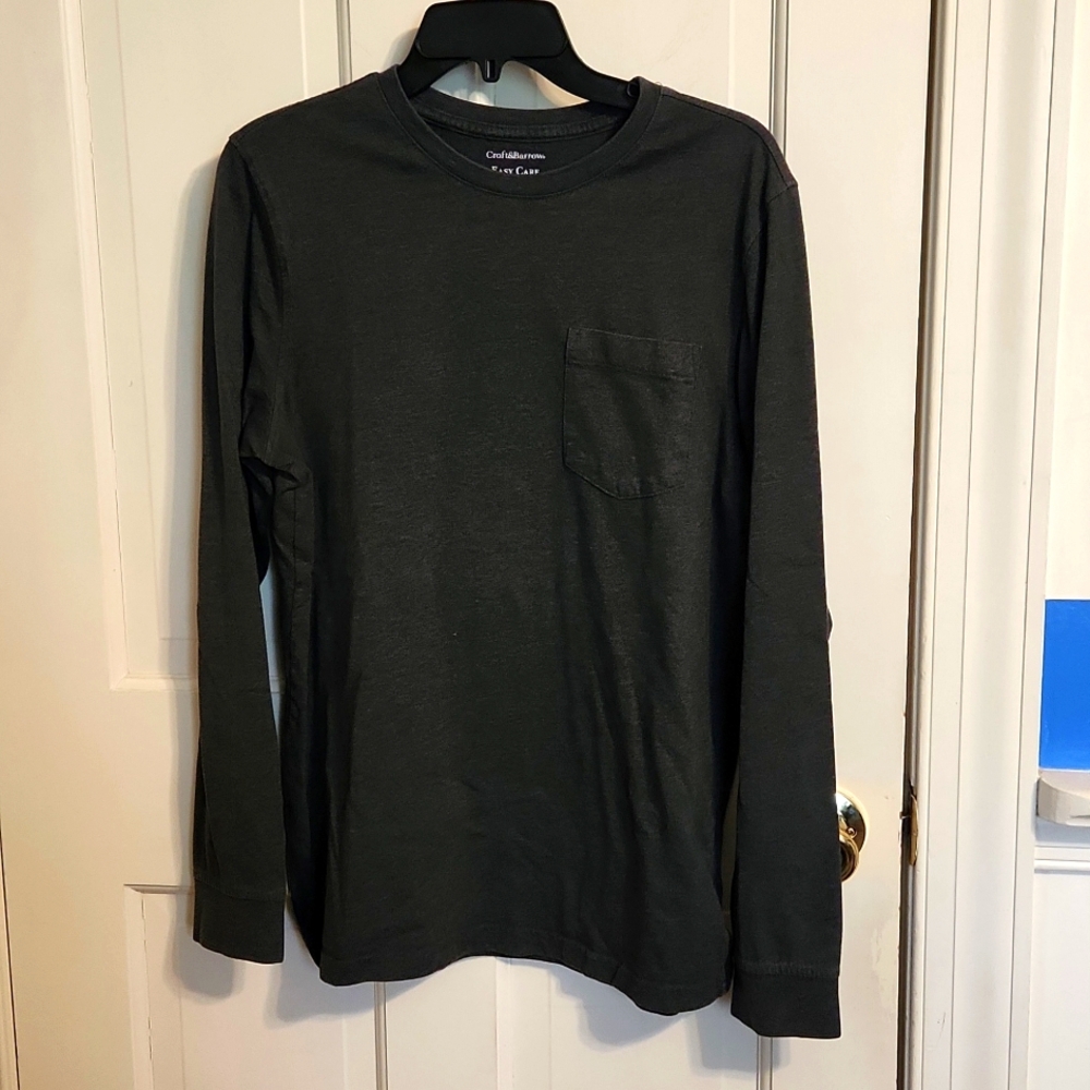 Croft&Barrow Easy Care Men's Small long sleeve T-shirt